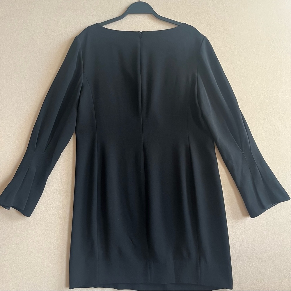 MM Lafleur The Regina Dress Black Eco Heavy Soft Wave Classic Cocktail size 14 - Picture 8 of 16